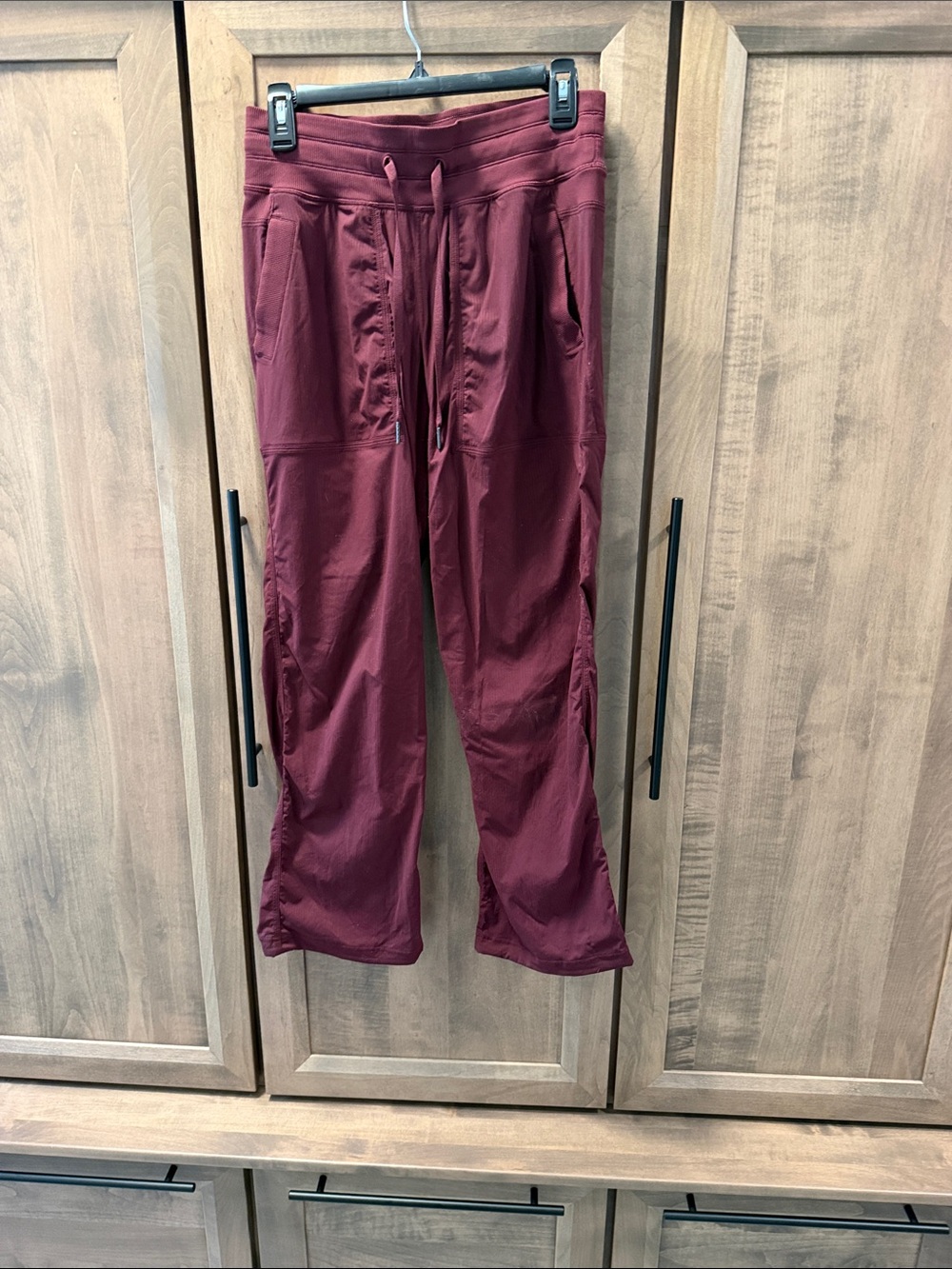 lululemon athletica Women's Burgundy Track Pants